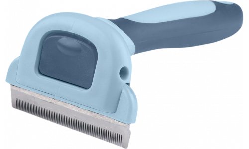 Peigne de déshedding pour chat – Accessoire de toilettage pour réduire la mue